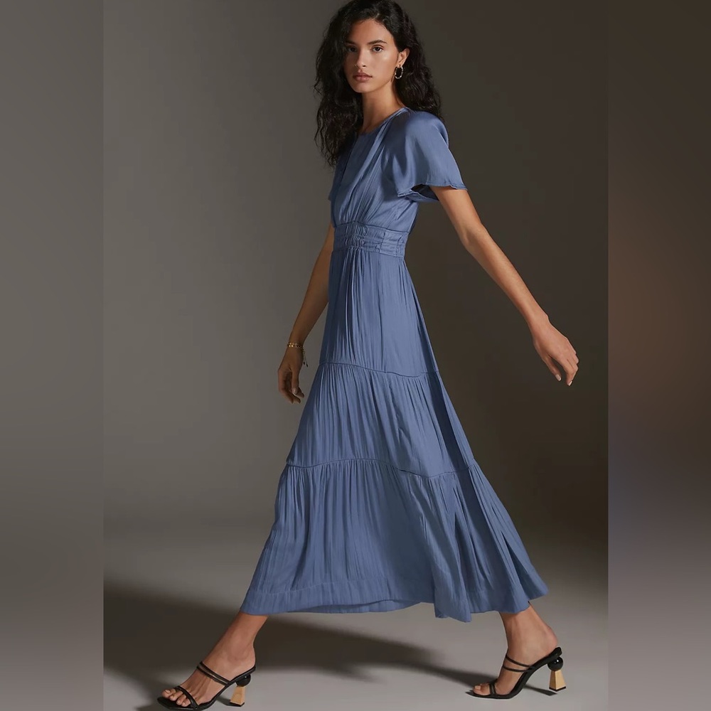 NWT Anthropologie The Somerset Maxi Dress Size Medium